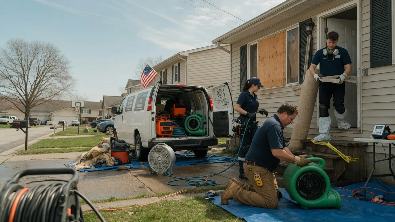 Water Damage Restoration in Minerva, OH near me